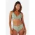 Barts voorgevormde bikinitop Cascis groen/wit