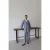 Kreukellook Textured Kimono Pak Grijs