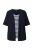 Ulla Popken Shirt  donkerblauw / wit