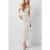French Connection Floriana Hallie Crinkle Skirt White