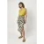 Dante6 Leica Printed Midi Skirt Jungle Leaf