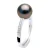 Ring Sieraden – Echte Cultivated Tahiti Parel Rond 8-9 mm