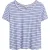 White Stuff Ezra Scoop Stripe Tee Blue Multi
