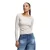 Dames-T-shirt met lange mouwen Urban Classics Heat Slim
