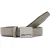 Karl Lagerfeld Thin Leather Belt Desert Taupe