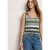 Gebreide top met zigzagpatroon