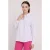 Oversized gestreepte blouse met knopen
