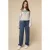 LOOXS 10sixteen straight leg jeans medium blue denim