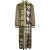 Mucho Gusto Dress Mainz Brown Lime Pied De Poule
