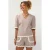 Ydence gestreepte blousetop – zand
