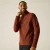 Regatta – Geweldige Outdoors Heren Kenger Half Zip Honeycomb Fleece (Verbrande Henna)