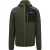 Regatta Heren Alven Full Zip Fleecejack (Donkere kaki/zwart)