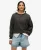 Superdry Vrouwen Athletic Essentials Tonal Sweatshirt met Ronde Hals en Appliqué Donkergrijs