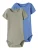 TWO SOON Rompertje/body  blauw / kaki