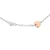 Orphelia ‘Lorelei’ Dames 925 Sterling Zilveren Armband – Zilver/Roos ZA-7386