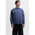 JACK & JONES ORIGINALS oversized sweater met backprint – blauw