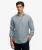 Riviera Linnen Overhemd met Lange Mouwen Dark Blue