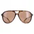 Polo Ralph Lauren Aviator Heren Glimmend Donker Havana Bruin Zonnebril