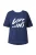 Ulla Popken Shirt  blauw / wit