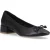 Hush Puppies Silvia Lage Hakken Leren Damesschoenen Zwart Rond