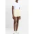 French Connection Stripe Shirting Shorts Butter Yellow/white