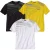 Atlas For Men T-shirt met grafische print voor heren (pak van 3)