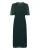 CULTURE Jurk ‘Uni Cheila’  donkergroen