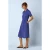 Olive Sista midi jurk in Amparo Blue
