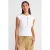 Getailleerd Katoenen Jersey Crewneck T-Shirt