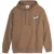 Scotch & Soda Relaxed Fit Fleece Graphic Hoodie Cappuchino