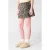 Shoeby wikkelrok met panterprint bruin
