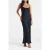 Forever New Blair Back Detail Midi Dress Navy