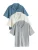 Next Overhemd  smoky blue / grijs / wit