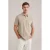 WE Fashion slim polo beige