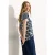 Cecil Dames Blouse met printmix in Blauw