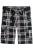 Boston Park Broek  zwart / wit