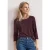 Shirt met 3/4-mouwen en een boothals