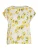 VILA Shirt ‘VIEllette’  geel / groen / wit