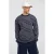 America Today oversized gestreepte longsleeve – donkerblauw
