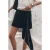 Mikuta The Dark Cascade Skirt Black