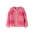 NAME IT KIDS katoenen jacquard vest met hartjes – roze