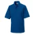 Russell Heren Polycotton Pique Slijtvast Poloshirt (Helder Koningsblauw)