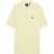 Lyle & Scott Heren Linnen Blend Gebreid Poloshirt (Beige)