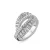 Orphelia Dames 925 Sterling Zilveren Ring – Zilver ZR-3808