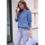 Street One Studio Dames Shirt met hartjesborduursel in Blauw