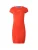 KARL LAGERFELD JEANS Jurk  oranje / wit