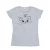 Disney Dames/Dames Klassiek Marie Face Pocket Katoenen T-Shirt (Sportgrijs)