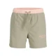 JACK & JONES JUNIOR zwemshort zachtgroen/zalmroze