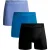 Muchachomalo Heren 3-pack boxershorts microfiber