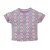 Z8 mini T-shirt Jara lila/lichtgroen/crème